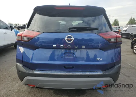 2021 Nissan Rogue Sv z USA, uszkodzony, nr VIN JN8AT3BA8MW016022